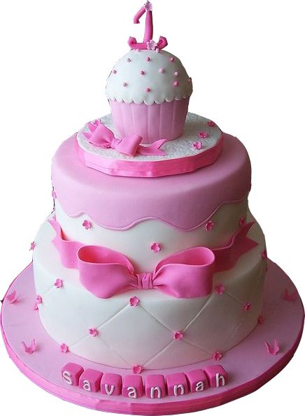Elegant Pink Cake